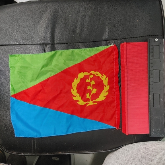 Eritea Flag 12" x 10" - Used, Acceptable Condition - Picture 7 of 7